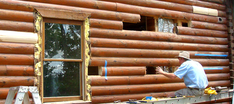 Log Home Repair Curtice, Ohio